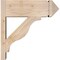 Ekena Millwork Funston Smooth Arts and Crafts Outlooker, Douglas Fir, 7 1/2"W x 20"D x 20"H OUT08X20X20FST03SDF - alternate 4